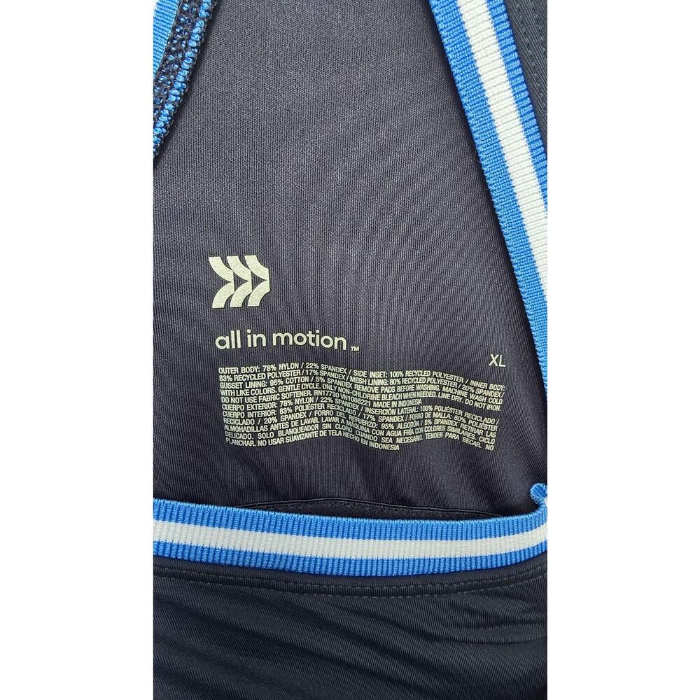 All In Motion Dress Womens XL Blue Pleated Tank Pickleball Inner Shorts Athletic - Picture 7 of 8